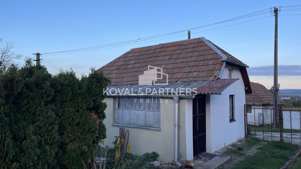 Chatka so záhradou a vinicou - Vráble v časti Horný Dúšnik