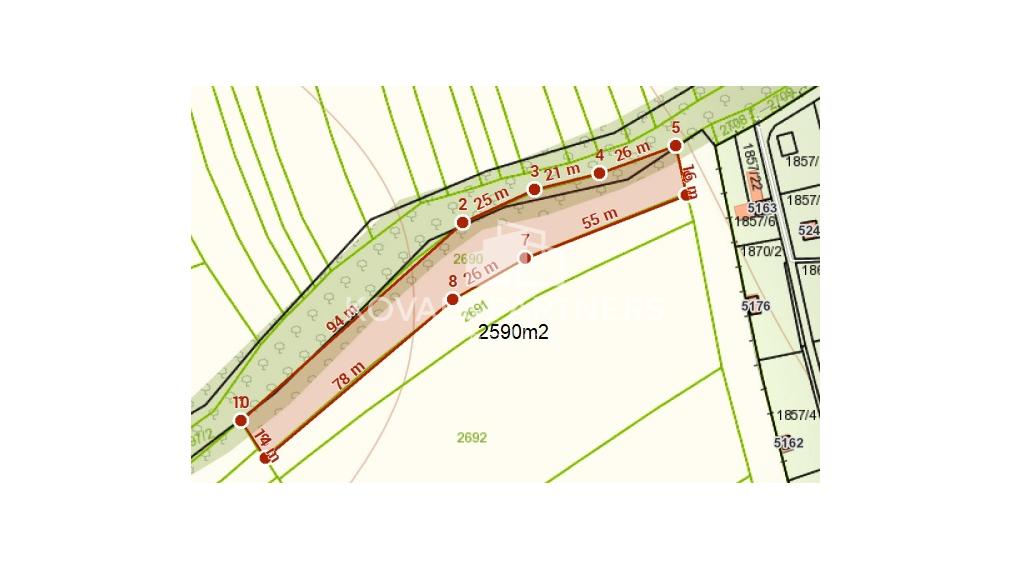Pozemky - OP - 38,5a, 81a, 26a - Brezová pod Bradlom