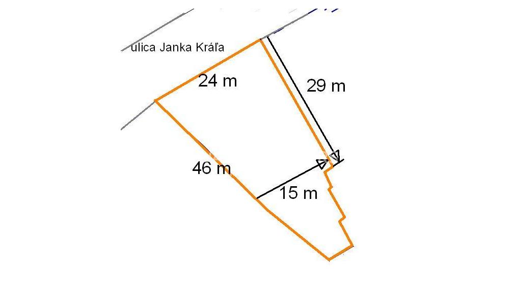 Pozemok v lukratívnej oblasti na ulici Janka Kráľa, Nitra