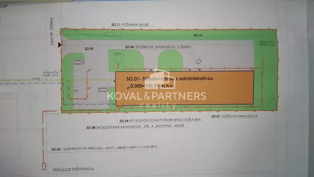 Koval & partners ponúka na predaj komerčný pozemok na Kyneku