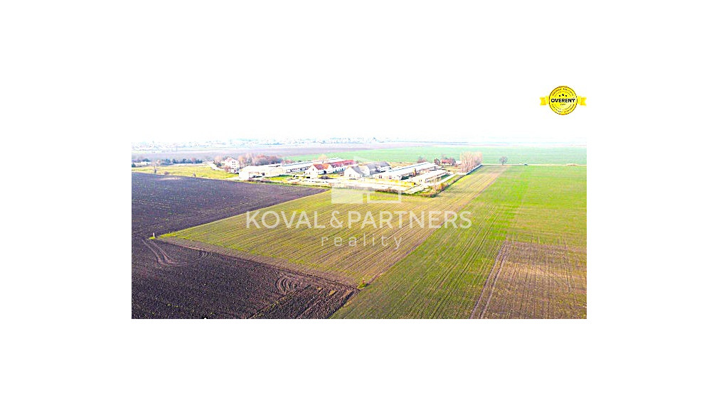 Na predaj pozemok určený na priemyselno - potravinársku výrobu