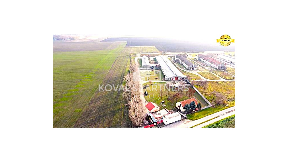 Na predaj pozemok určený na priemyselno - potravinársku výrobu