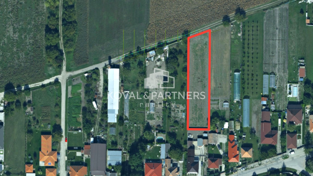 Investičný pozemok v obci Veľké Úľany
