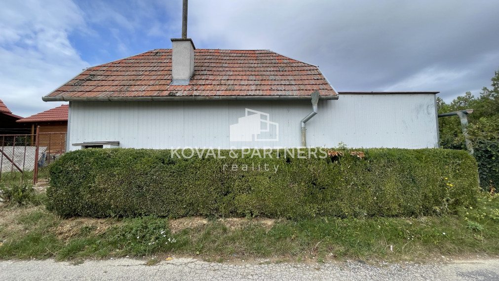 Chatka so záhradou a vinicou - Vráble v časti Horný Dúšnik