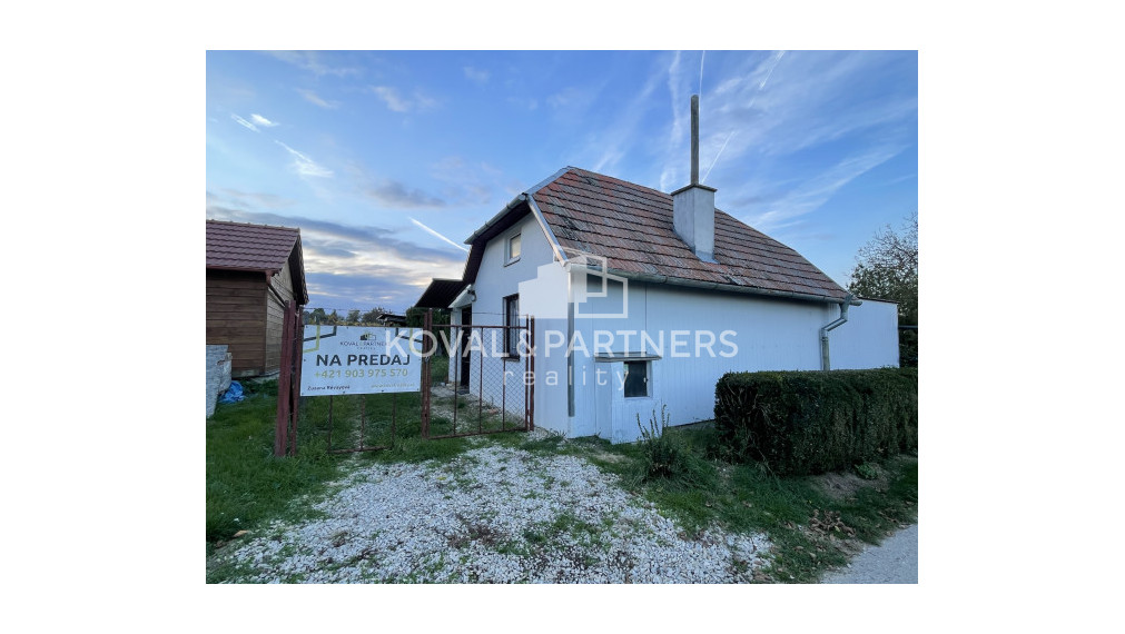 Vinica s chatkou - Vráble v časti Horný Dúšnik - dohoda na cene možná