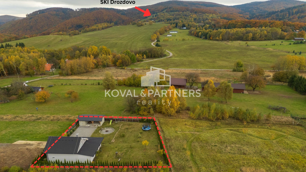 Murovaná CHATA pri rekreačnom stredisku Drozdovo - PREDAJ