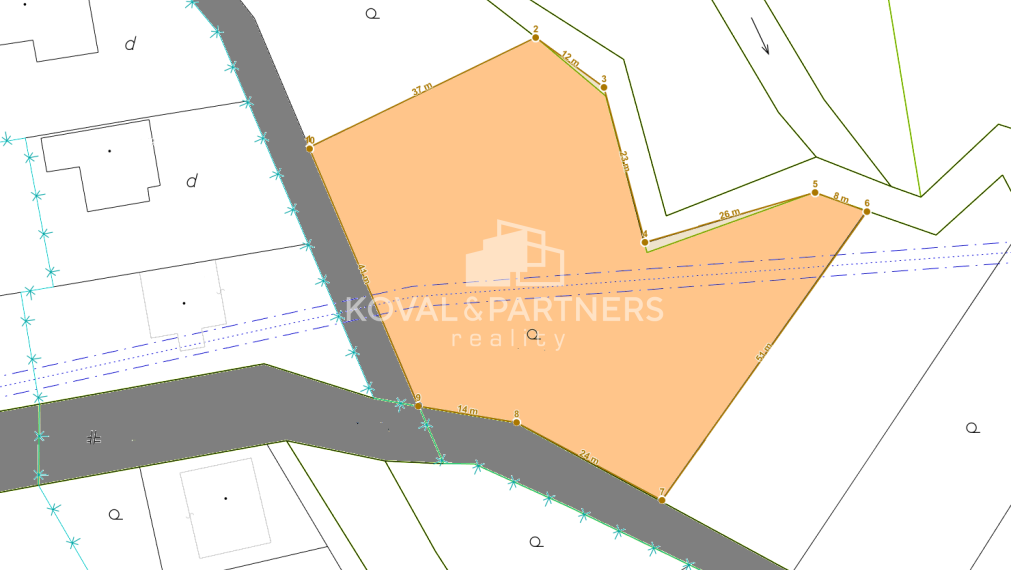 Stavebný pozemok v obci Slažany