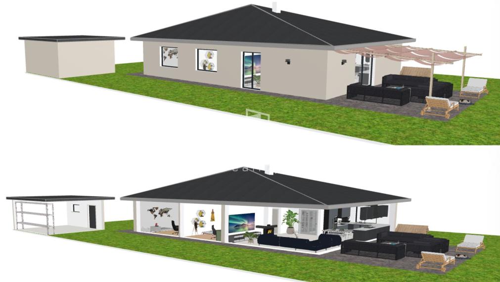 Moderný 4-izbový bungalov - Malý Lapáš - Nitra