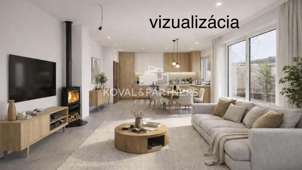 Novostavba 4 izbového rodinného domu v Janíkovciach HOLODOM - 3D obhliadka
