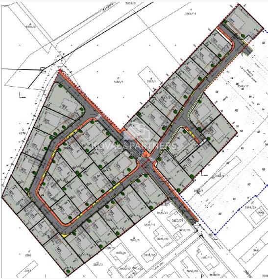 Stavebné pozemky v novej rezidenčnej štvrti 450m2 - 767m2 - Šaľa