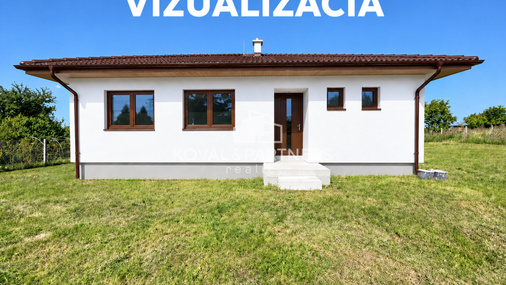 4 izbová novostavba rodinného domu v Mojmírovciach pri Nitre