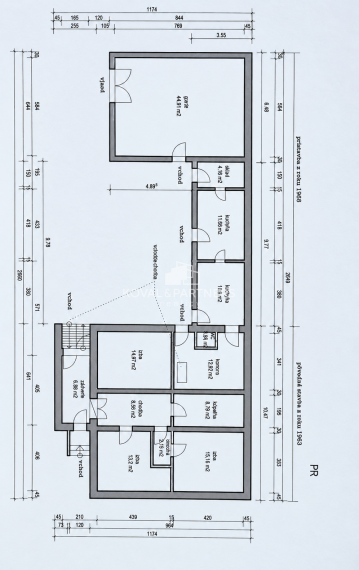 Priestranný rodinný dom v Čeľadiciach s pozemkom 1377 m2