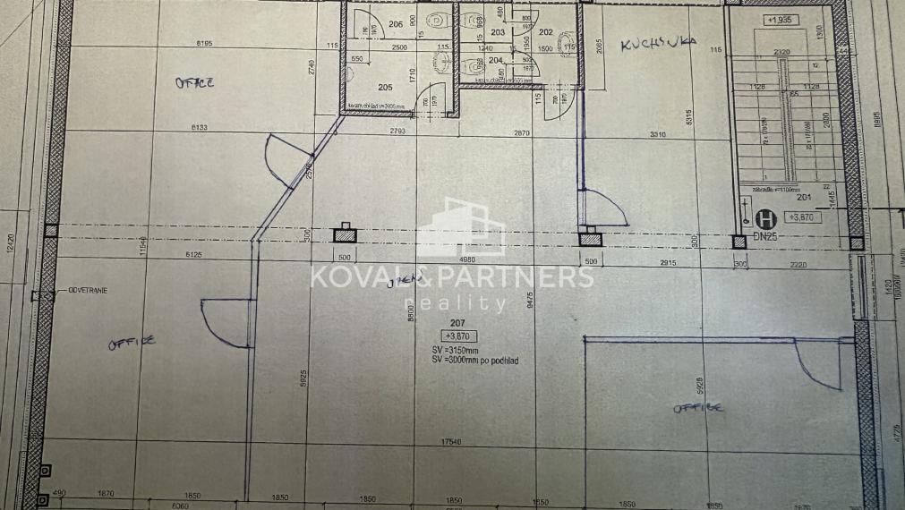 Moderné kancelárske priestory 150 m2 - Nitra