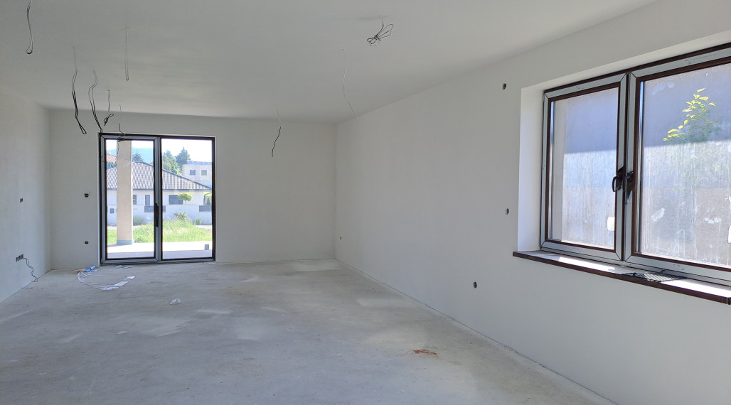 4-izbová novostavba, pozemok 722 alebo 731 m2, Kynek, Nitra