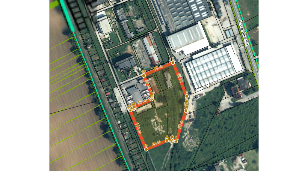 Na predaj priemyselný objekt s pozemkom 21160 m2 cena s DPH