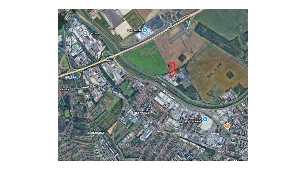 Prenájom sprevnenej  plochy 1000 m2