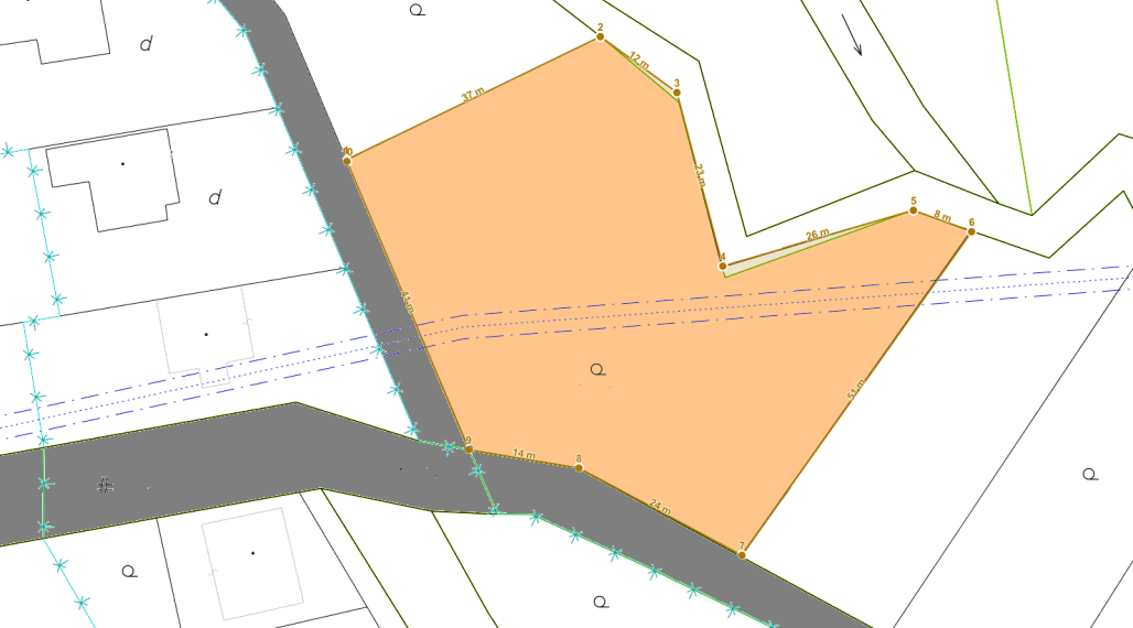 Stavebný pozemok v obci Slažany