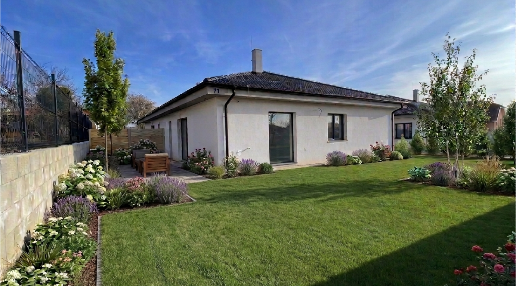 Novostavba 4 izbového rodinného domu v Janíkovciach HOLODOM - 3D obhliadka