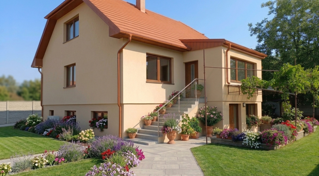 Dva rodinné domy na polosamote, pozemok 7282m2  - Levice - Málaš