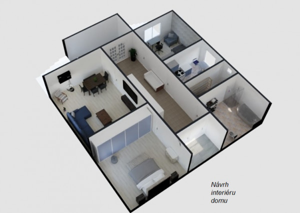 Rodinný dom (2 ks) na 73 á pozemku - Levice - Málaš