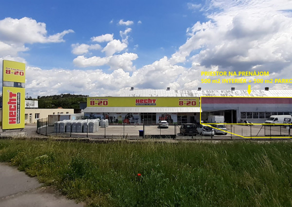 Priestory s parkovaním na prenájom - Nitra