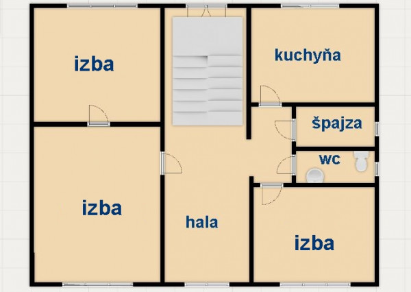 Na prenájom poschodová budova, Zlaté Moravce, časť Ďatelinisko