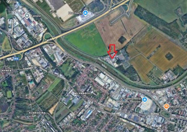 Prenájom sprevnenej  plochy 1000 m2