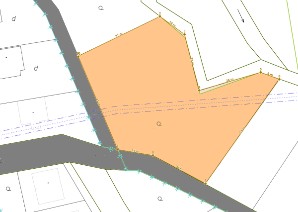 Stavebný pozemok v obci Slažany