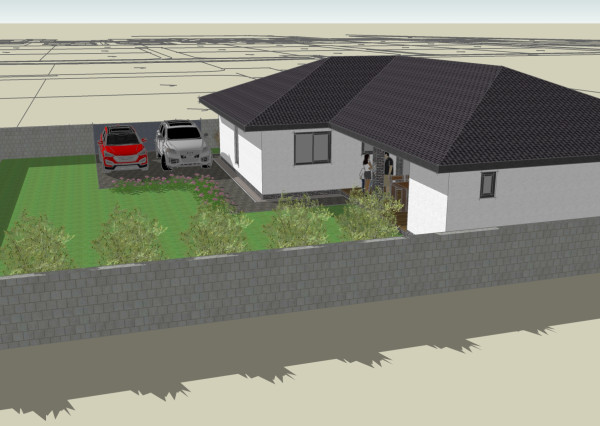 4 izbový rodinný dom - Nový Cabaj, Nitra