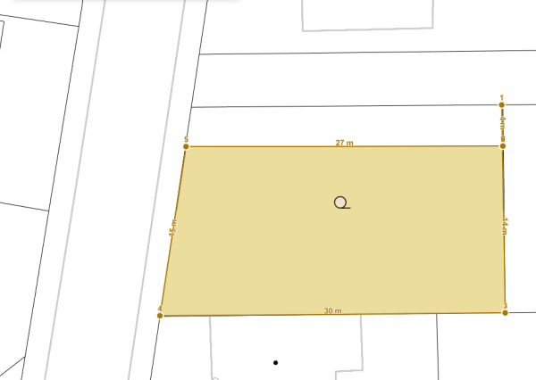 Stavebný pozemok so základovou doskou v obci Majcichov
