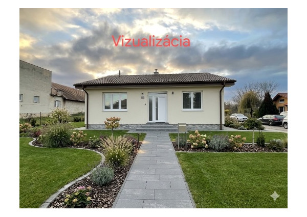 Na predaj novostavba 4 izbového rodinného domu Žitavce