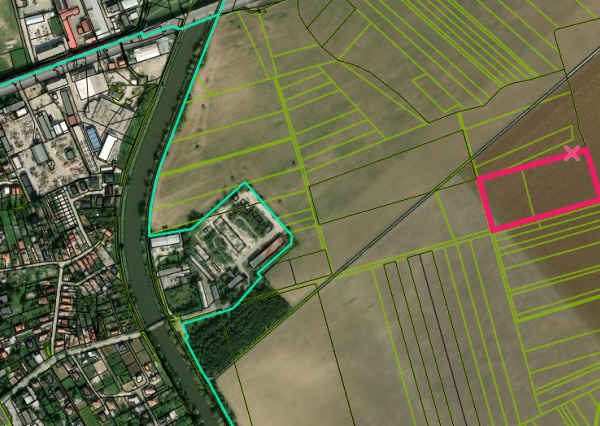 Orná pôda 14334 m2 - Horné Krškany pri Nitre