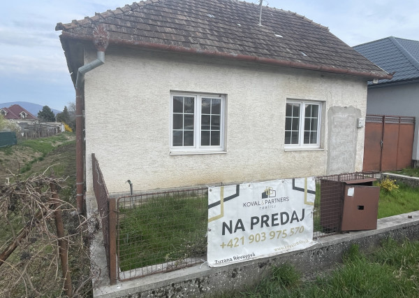 Na predaj rodinný dom v Kamanovej